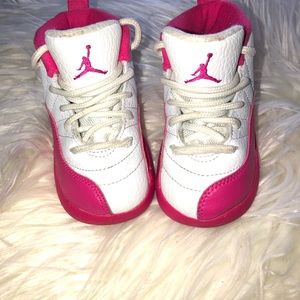 Pink & White Jordan’s